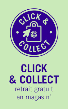 "Click & Collect, retrait gratuit en magasin"
