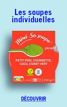 D&eacute;couvrez toutes les soupes individuelles