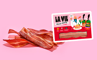 D&eacute;couvrez Le bacon v&eacute;g&eacute;tal LA VIE&trade; 