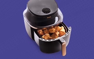 Nos croissants au four, toujours aussi croustillants à l'airfryer