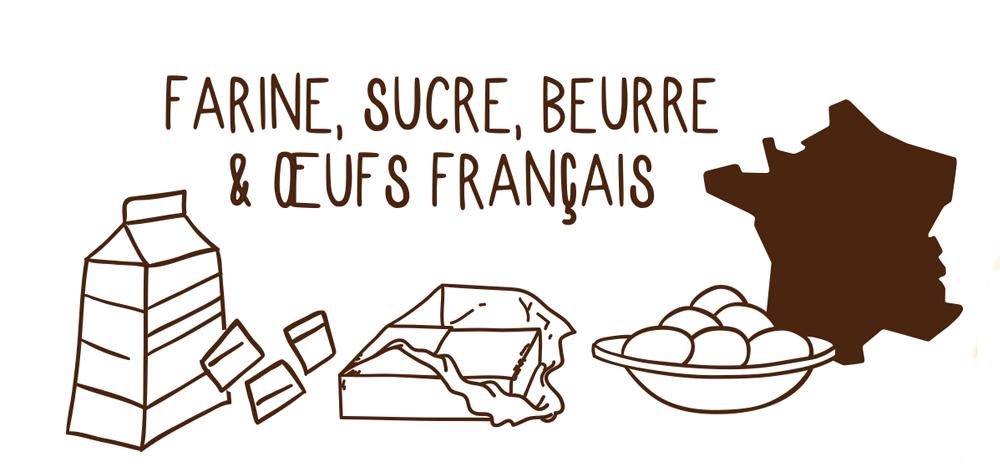 farine oeufs sucre francais