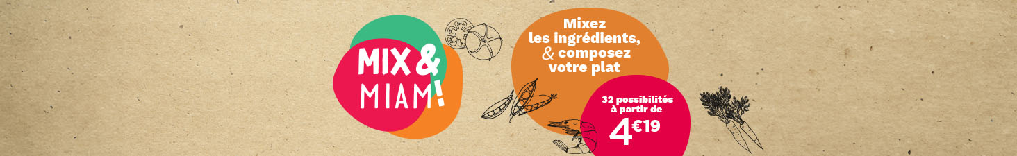 Le déjeuner réinventé avec MIX&MIAM