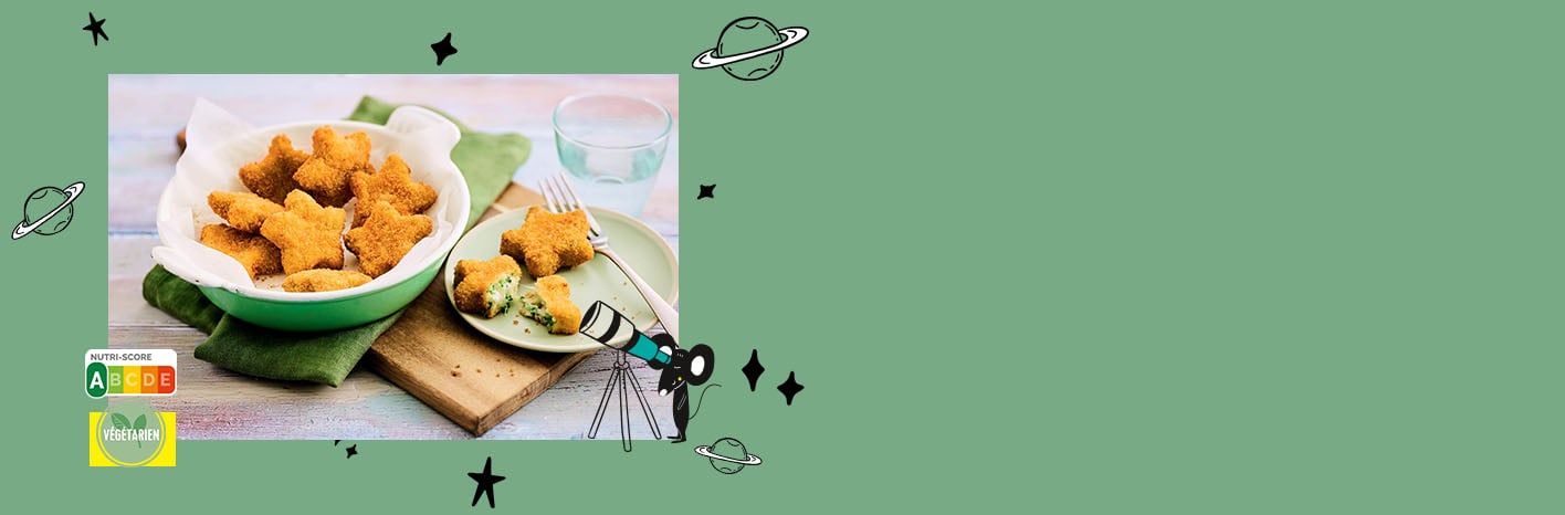 Etoiles de l&eacute;gumes, un vrai r&eacute;gal!​