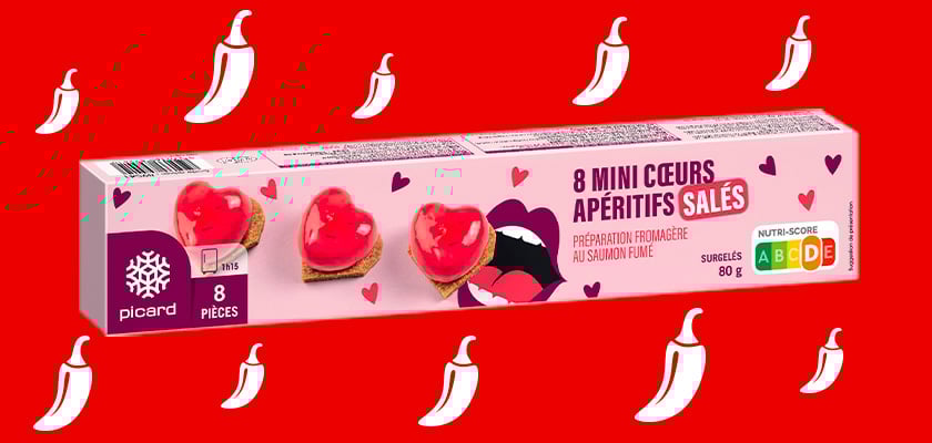 Des mini-coeurs &agrave; croquer 