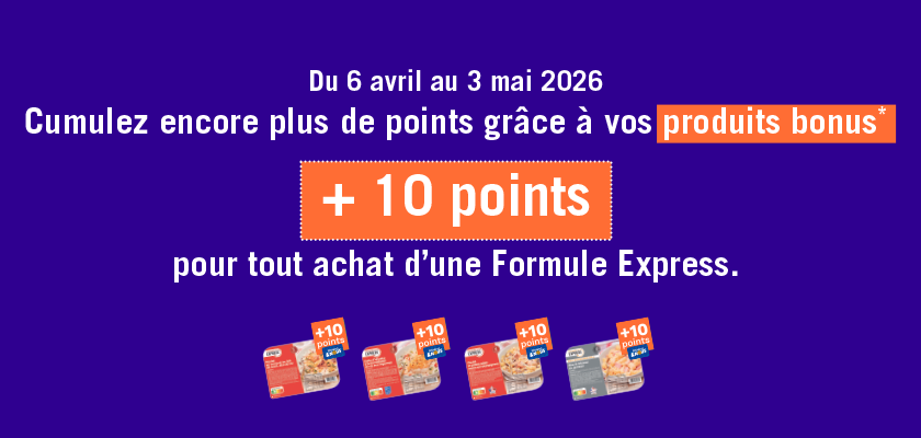 Des produits bonus 