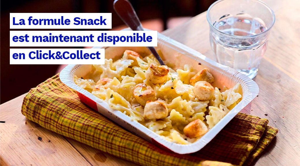 Votre pause déjeuner en Click & Collect
