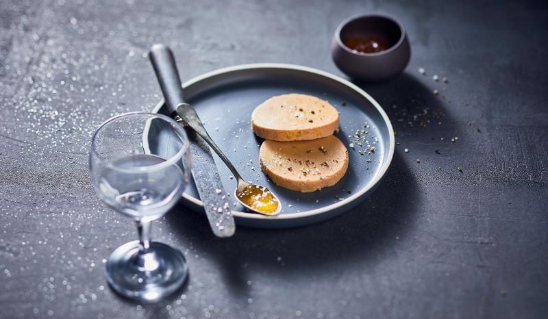 tranches de foie gras