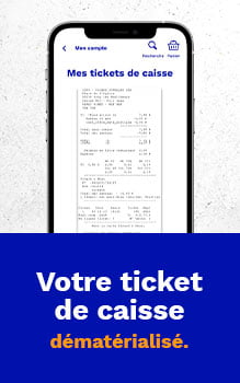 ticket de caisse dematerialise