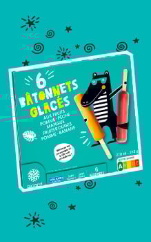 6 b&acirc;tonnets fruits