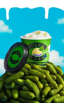 Glace Joyca vanille cornichon 