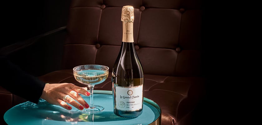 La nouveauté : Le Grand Chavin Chardonnay désalcoolisé