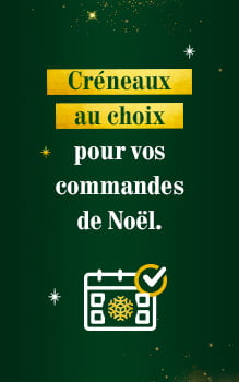 picard propose des créneaux au choix pour vos commandes de noël 