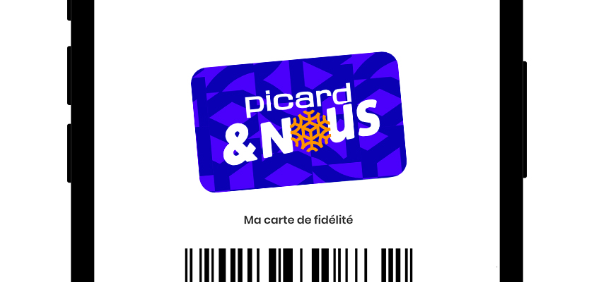 Carte dématérialisée Picard&Nous en un clic