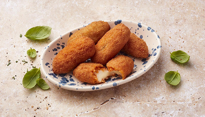 Plat Roma Amor : Suppli al telephono
