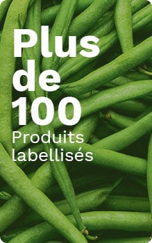 Plus de 100 produits labellisés