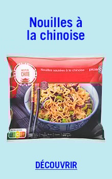 Nouilles saut&eacute;es &agrave; la chinoise