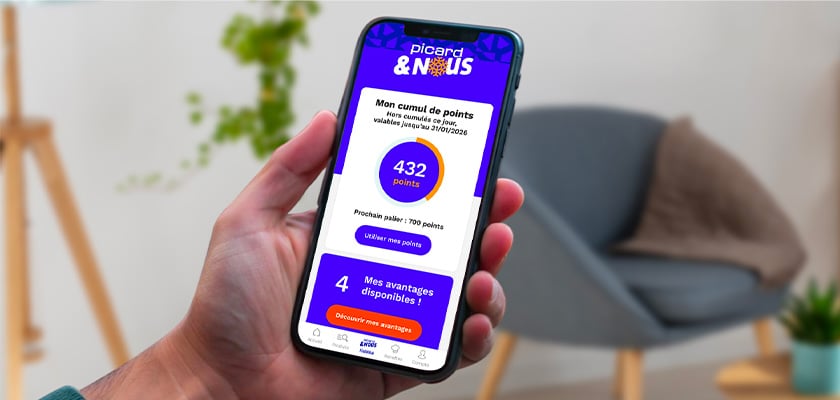 Mes avantages à portée de main avec l'App Picard