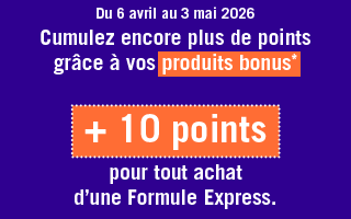 Des produits bonus 