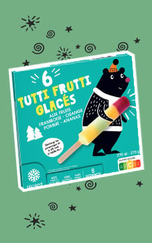 6 tutti frutti