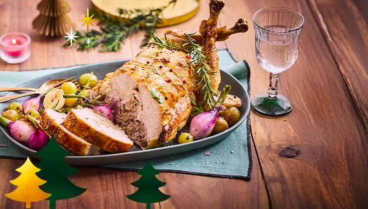 La cuisson du chapon farci et autres volailles farcies