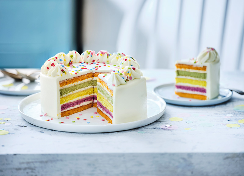 rainbow cake 