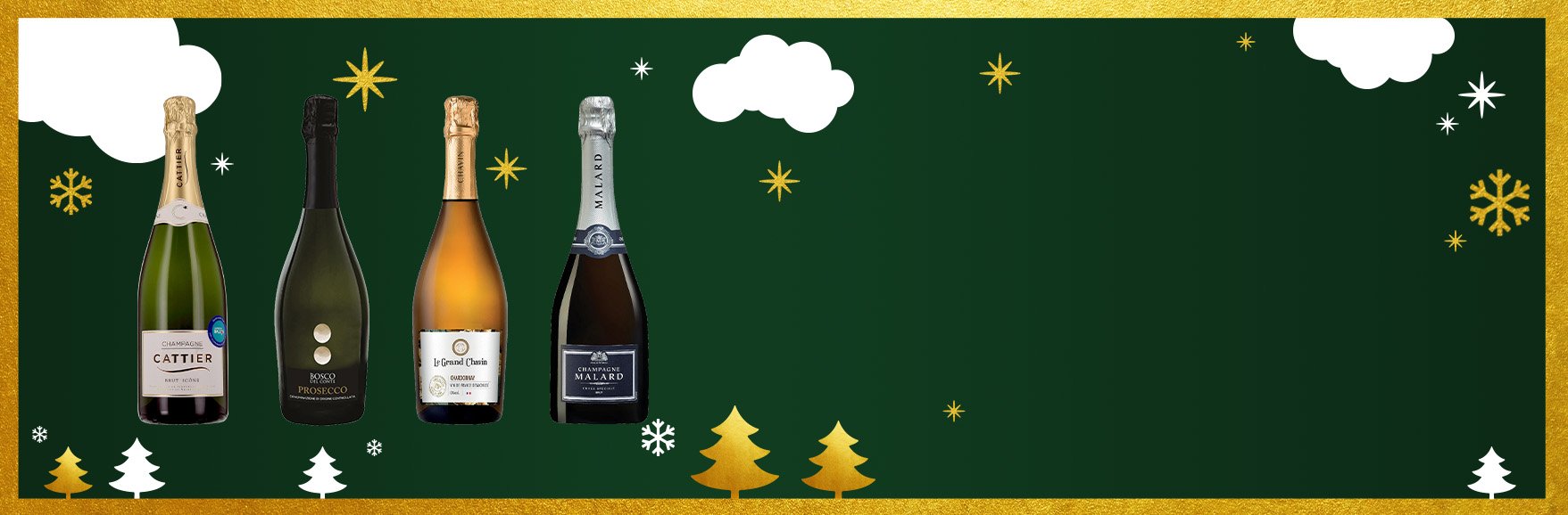 Notre offre de vins et champagnes festifs