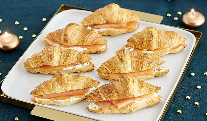 mini croissants salés